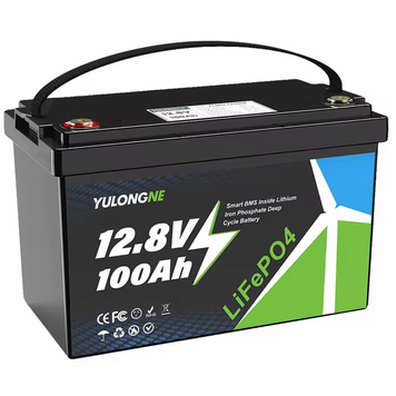 Акумулятор YULONGNE LiFePO4 12.8V 100Ah 1280Wh з BMS AK-YU-12100 фото