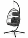 Підвісне крісло-кокон LEOBRO Dark Grey LB-1058 фото 1