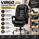Офісне комп'ютерне крісло Virgo X6 Black VG_X6b фото 2