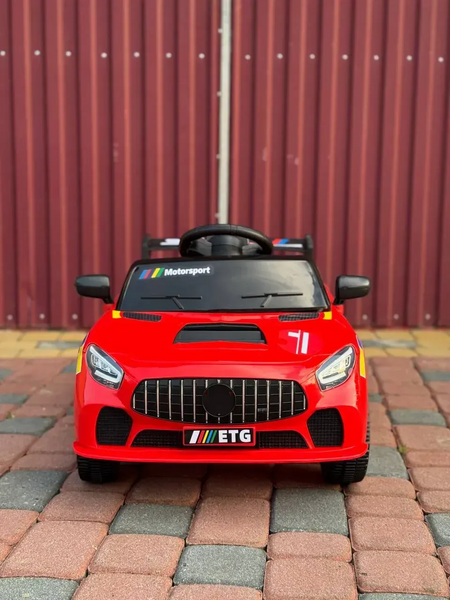 Дитячий спортивний електромобіль кабріолет PRIMA CAR Cabrio 6V 5A, з пультом керування, Червоний G1405 фото