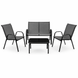 Комплект садових меблів LEOBRO Comfort Set, 2 крісла, диван і столик LB-1056 фото 1
